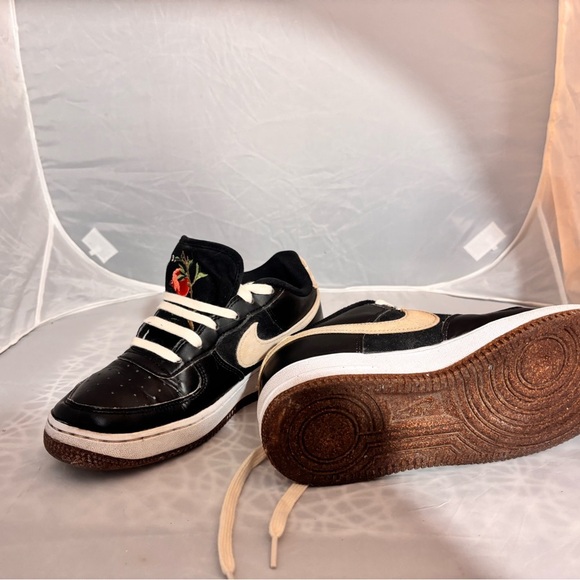 Nike Air Force 1 '07 LV8 GS Pomegranate Size 6Y DA3093-001 Woman Size 7.5 - Picture 4 of 9